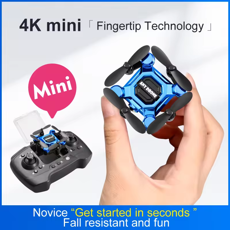 Novo Drone Mini Dobrável K04 c - Drone Kit Tricopter avaliação e preço