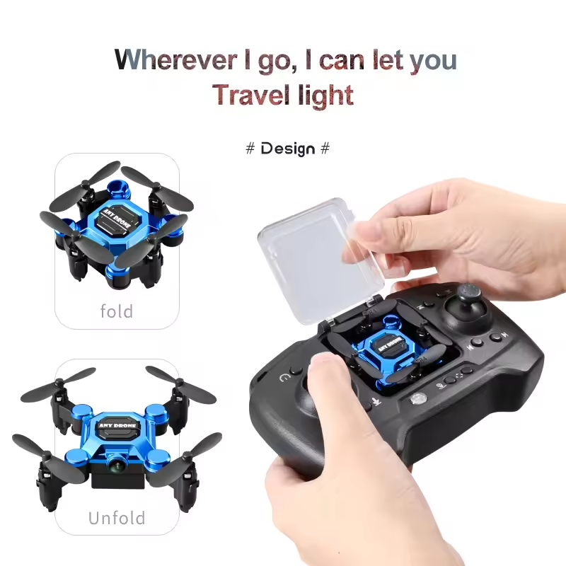Novo Drone Mini Dobrável K04 c - Drone Kit Tricopter avaliação e preço