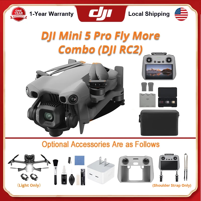 Kit de Drones DJI Mini 5 Pro F - Drone Kit With Camera avaliação e preço