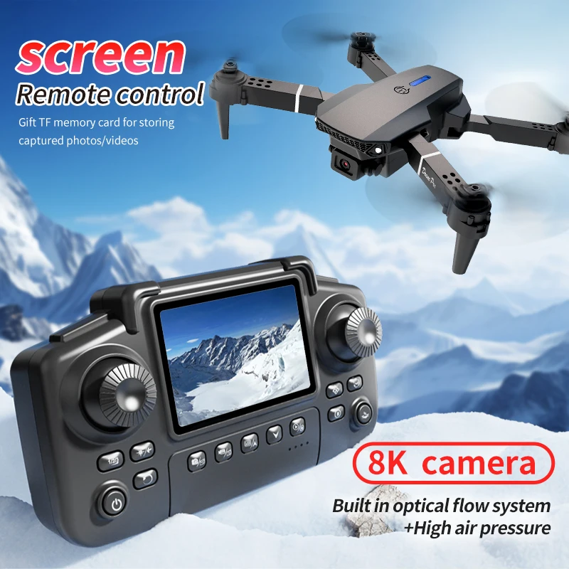 Drone Profissional E88 PRO com - Drone Kit Professional avaliação e preço