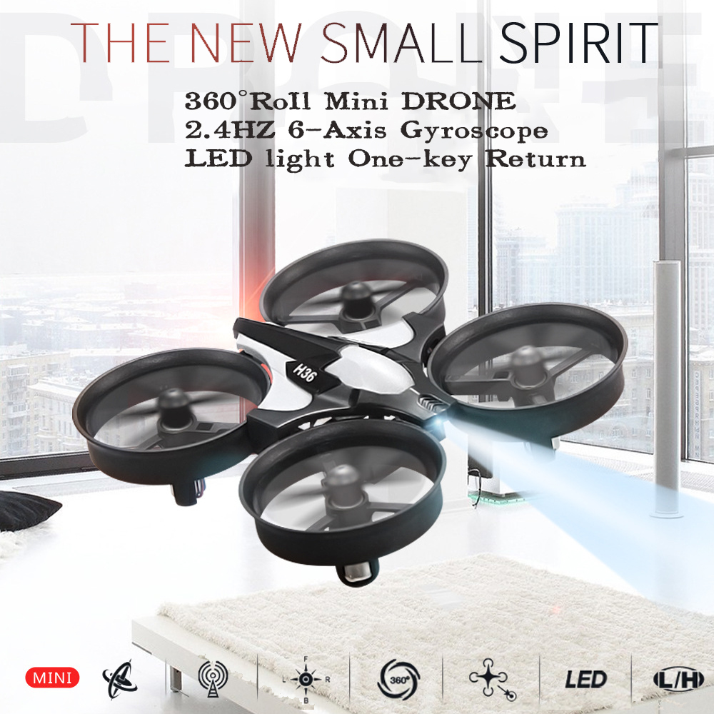 Drone Mini JJRC H36 2.4G com M - Drone Kit With Camera avaliação e preço