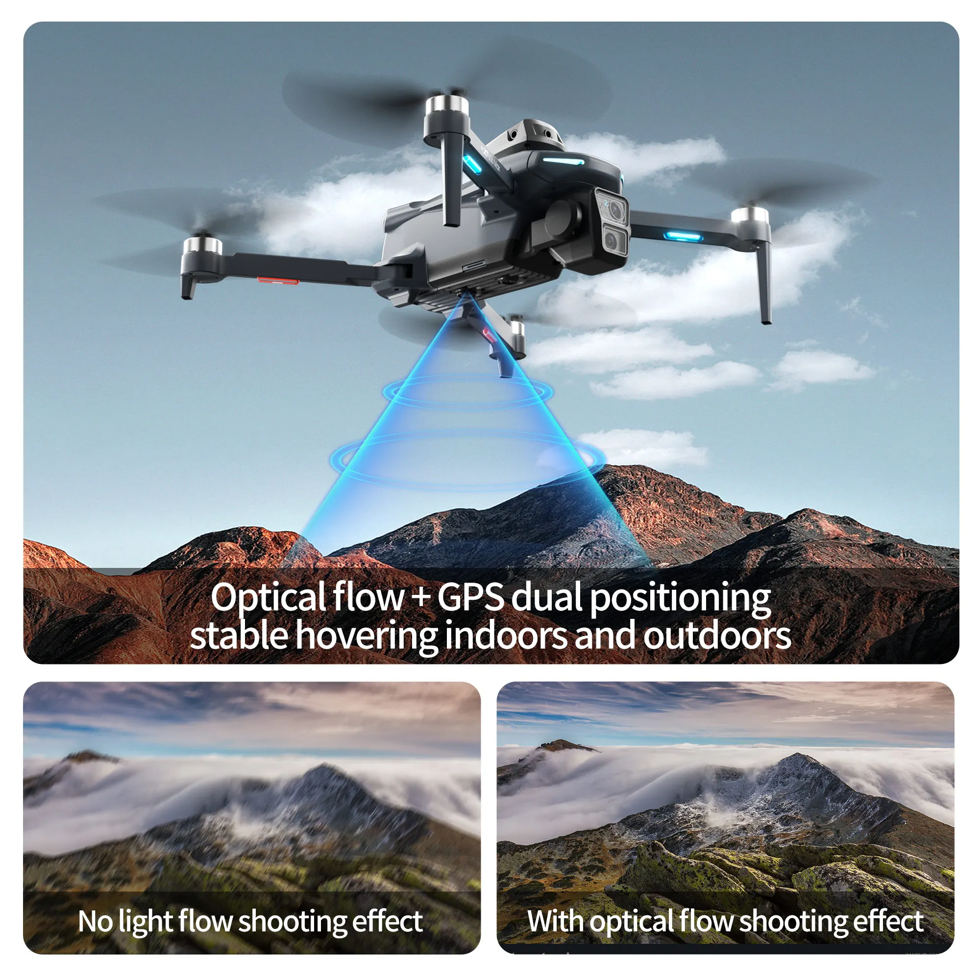 Drone Original XT606 MAX GPS H - Drone Kit Professional avaliação e preço