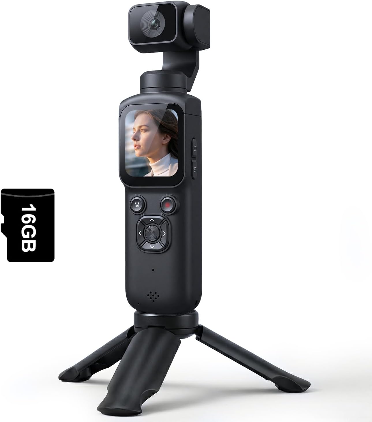 Câmera Vlog com Gimbal de 3 Ei - Drone Kit Professional avaliação e preço