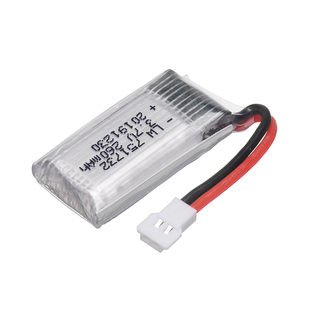 Bateria Lipo de 3,7 V e 260 mA - Eachine Drone E010 avaliação e preço